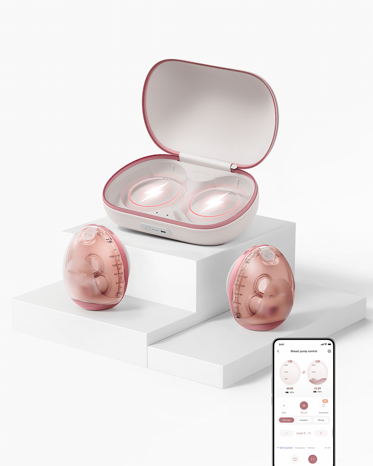 AirFit Bundle: Air 1 Ultra-slim Breast Pump & CoolFit Ultra Stretch Nursing Bra