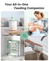 Natural Baby Bottle Compatible with Momcozy Cooler, 4PCS