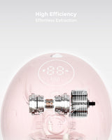 Interior view of Momcozy Mobile Flow™ breast pump showing efficient extraction system.