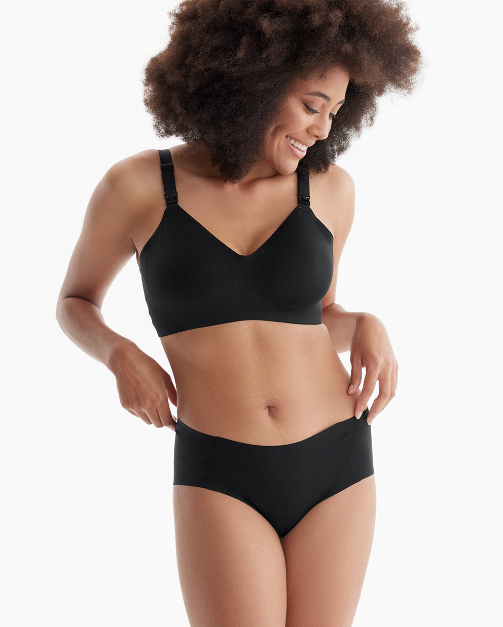 Ultra Soft Seamless Nursing Bra YN21 - Designed for M5 Pump