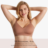 Ultra Soft Seamless Nursing Bra YN21 - Designed for M5 Pump