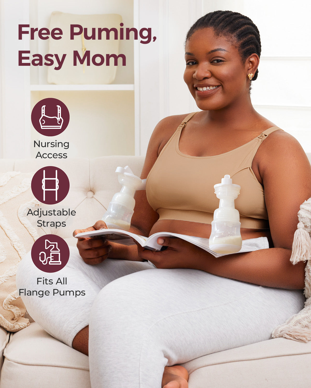The Original: Our Basic Pumping Bra - YN08