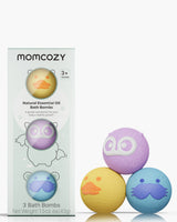 Momcozy Natural&Organic Essential Oil Bath Bombs (3 Pcs)