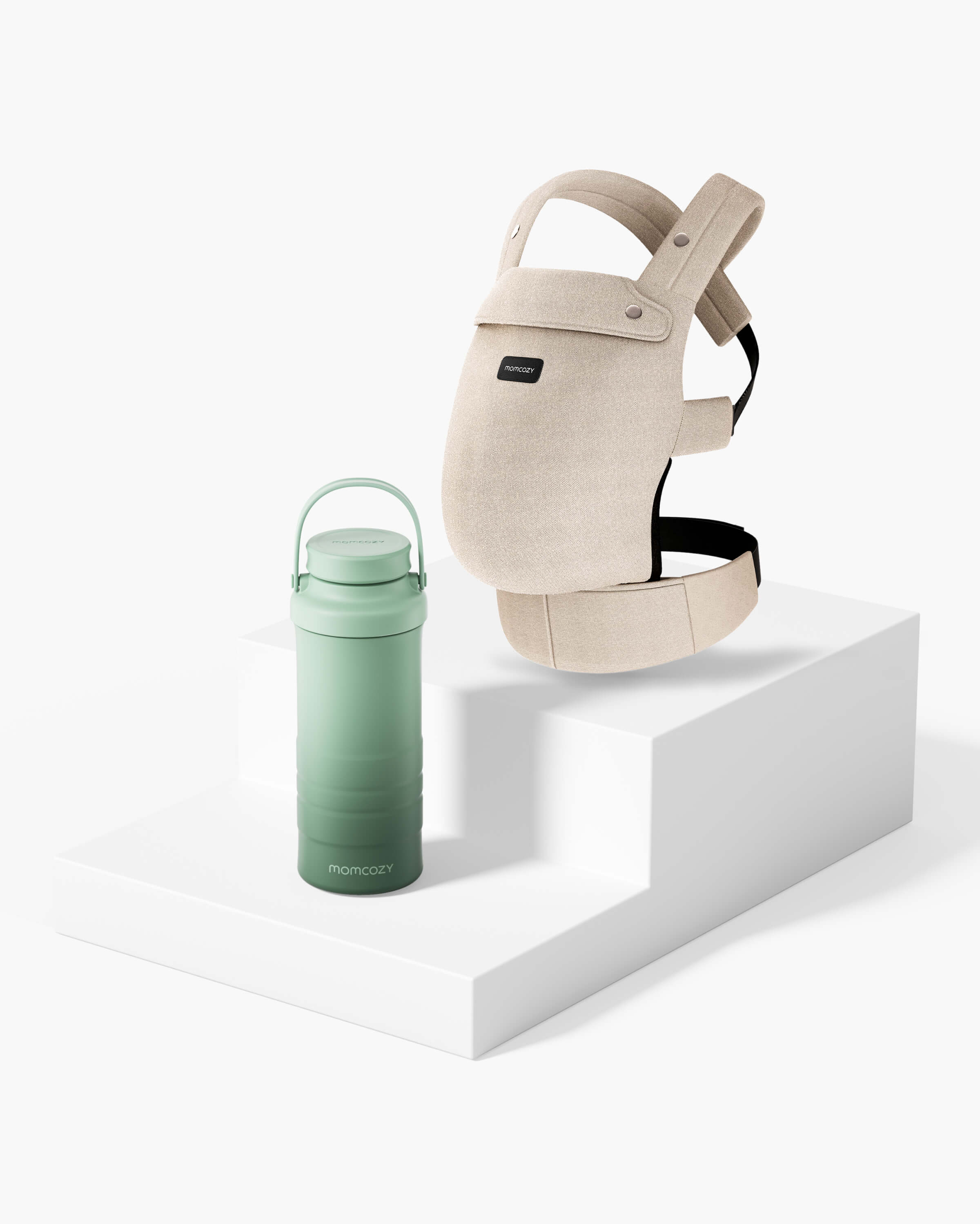 Outing Essentials Bundle: Baby Carrier and Portable Breast Milk Cooler