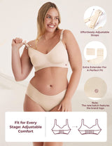 Ultra Soft Seamless Nursing Bra YN21