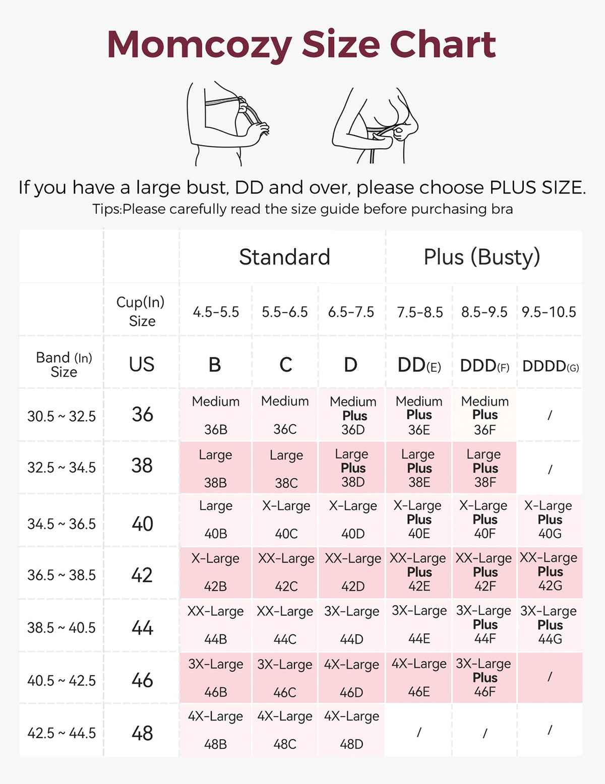 Stylish - V Jelly Strip Lift Busty Nursing Bra