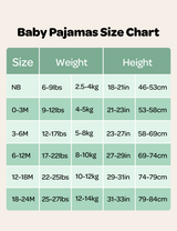 Momcozy Boy Girl Baby Pajamas - Newborn Sleepers - Blue & Grey