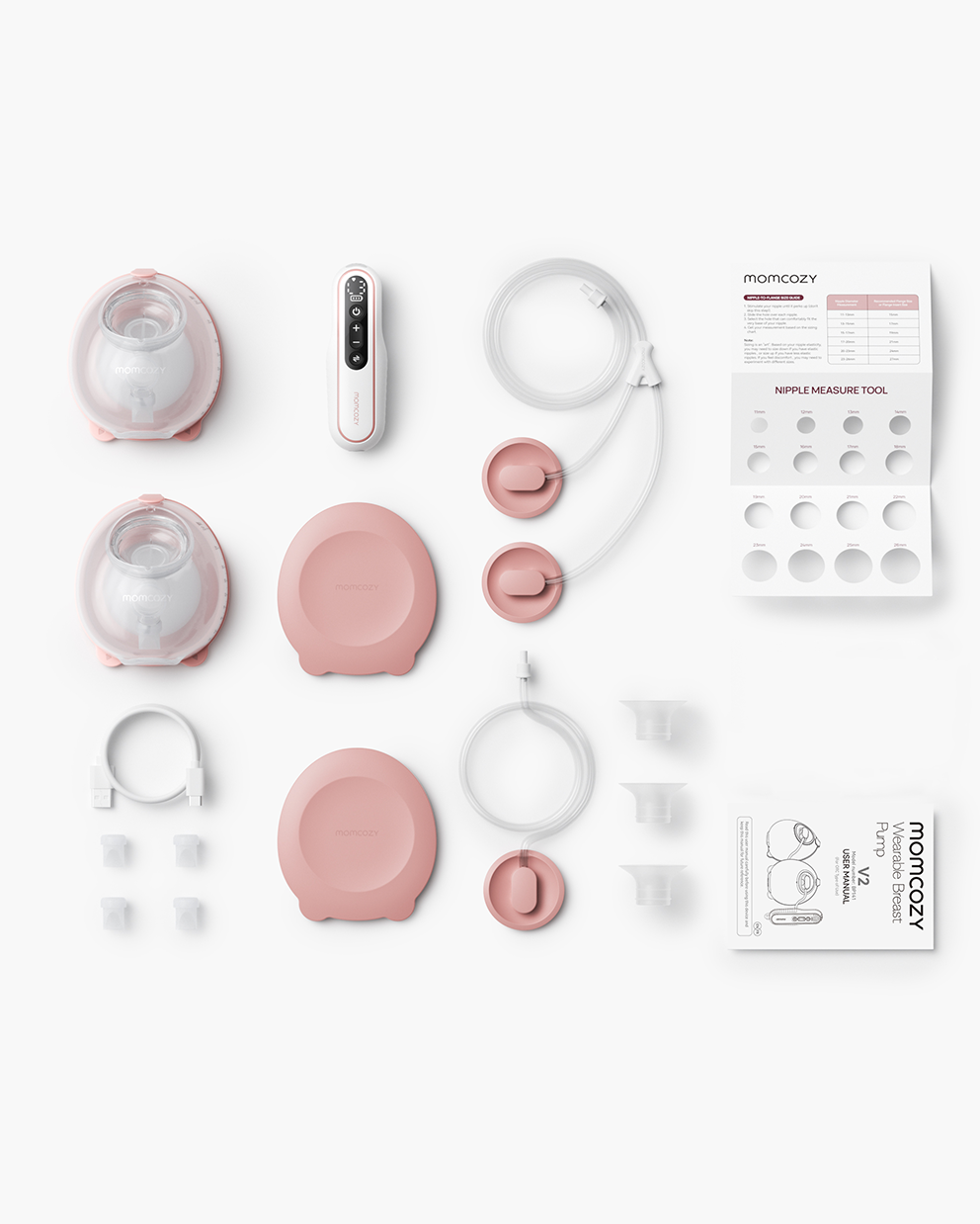V2 Pro Hospital-Grade Wearable Breast Pump - Ultra-light & Potent