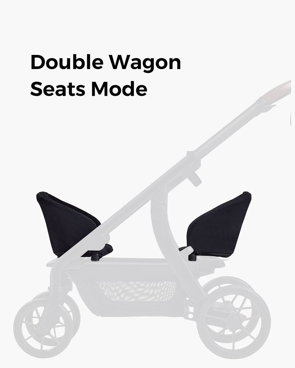 Wagon Backrest for Momcozy ChangeGo Baby Stroller